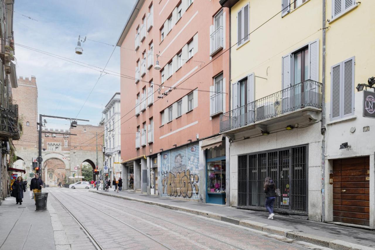 Easylife - Comodo Studio Con Terrazza Zona Navigli Milánó Kültér fotó